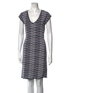 M Missoni Printed Knee-Length Dress